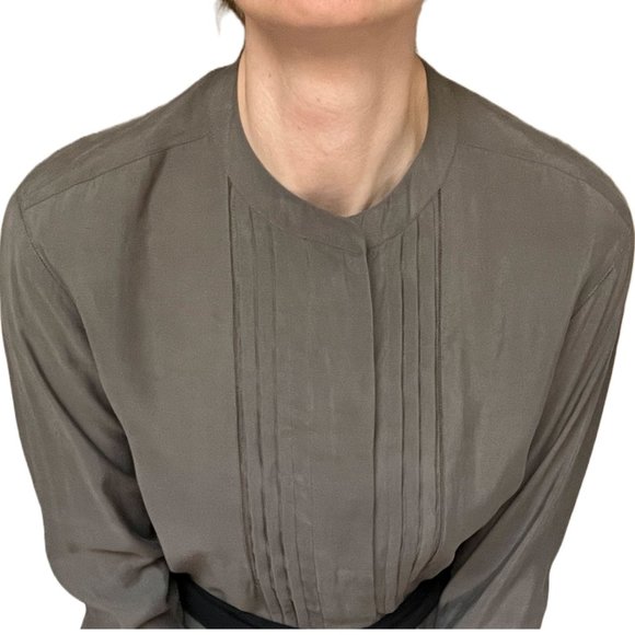 Madewell Tunic Dress in Olive Green Modal Blend, Sz S, EUC - Picture 7 of 12